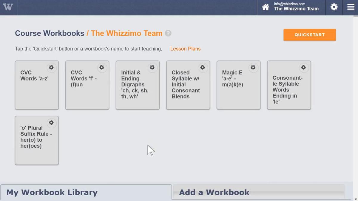 1.02 The Whizzimo Homepage