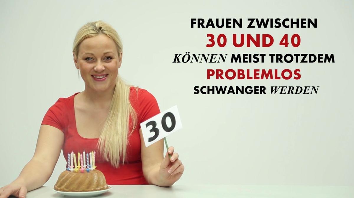 Mythos: Schwanger werden - Je jünger, desto besser