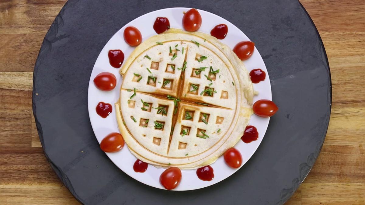 Easy Food: Waffeleisen-Quesadilla