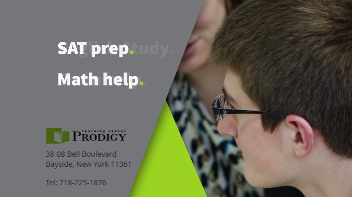 Math Tutor in Bayside NY, Prodigy Learning Center