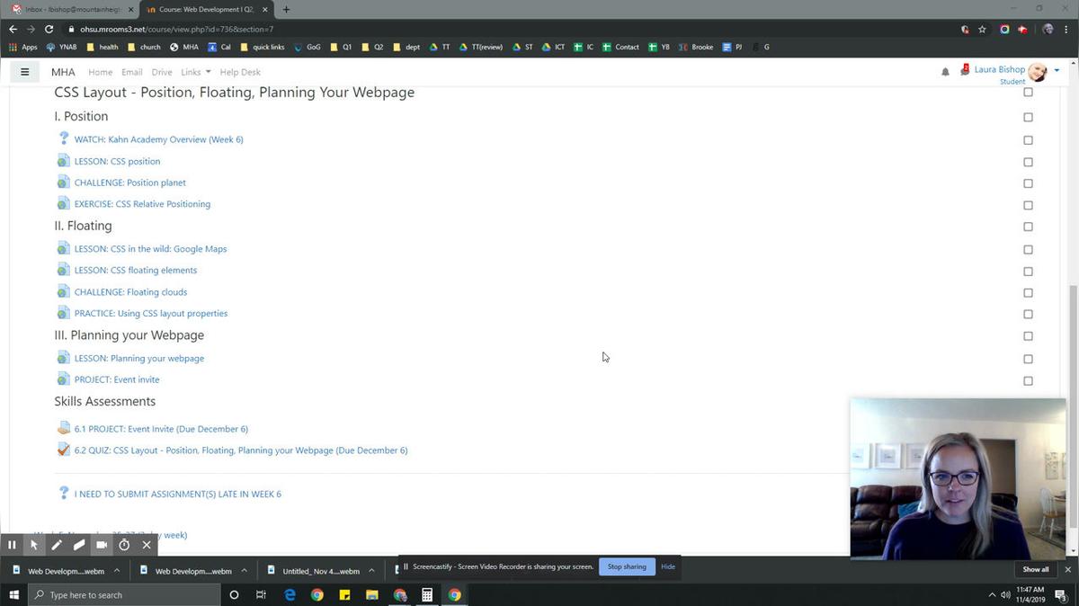 Web Development Kahn Academy Week 6 Q2