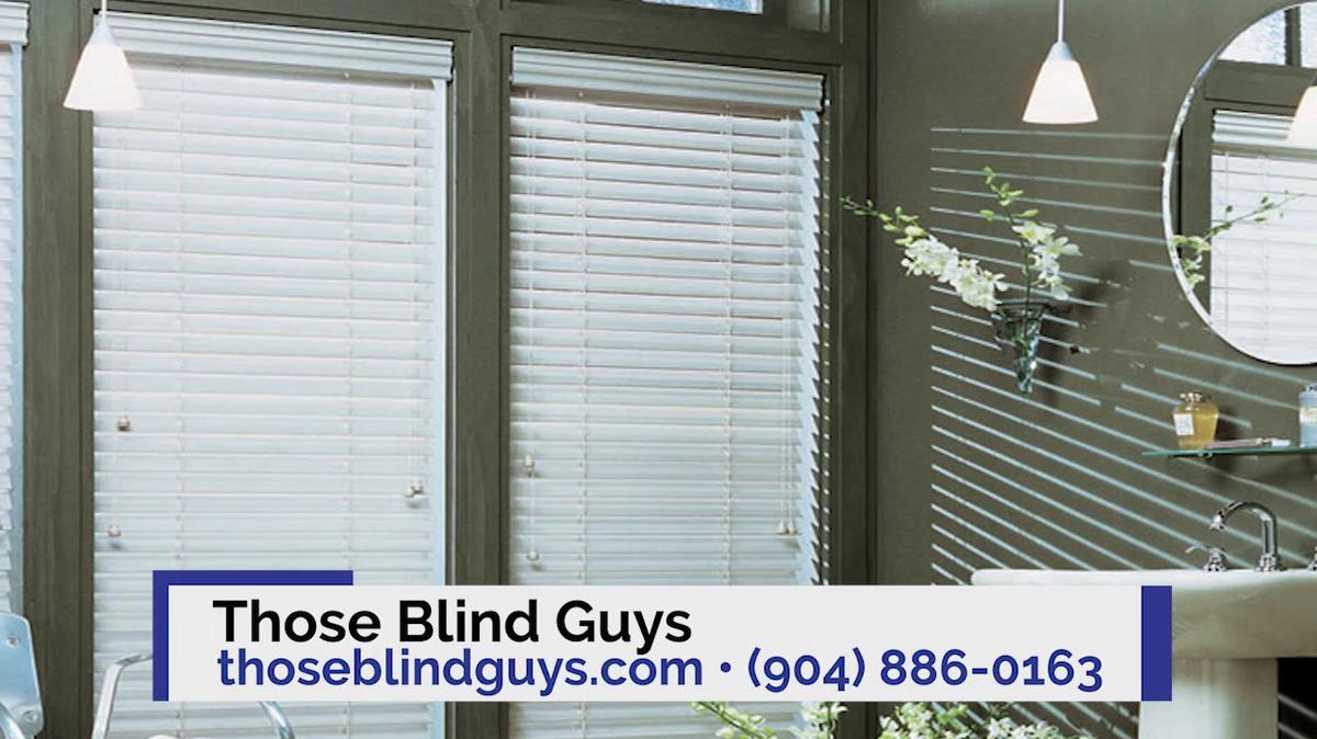 Window Treatments in Jacksonville FL, Those Blind Guys