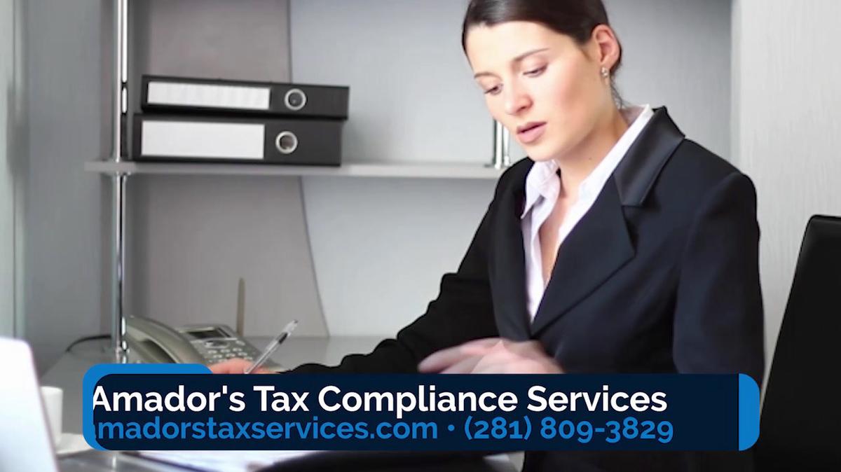 Tax Returns in Missouri City TX, Amador's Tax Compliance Services