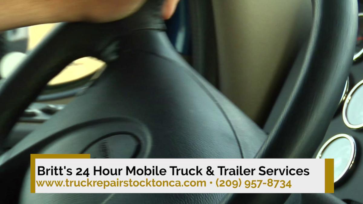 Diesel Truck Repair in Stockton CA, Britt's 24 Hour Mobile Truck & Trailer Services