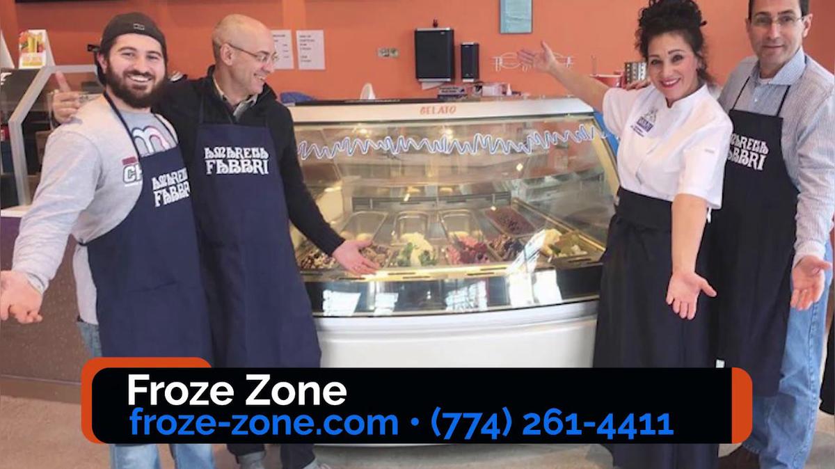 Frozen Yogurt in West Boylston MA, Froze Zone