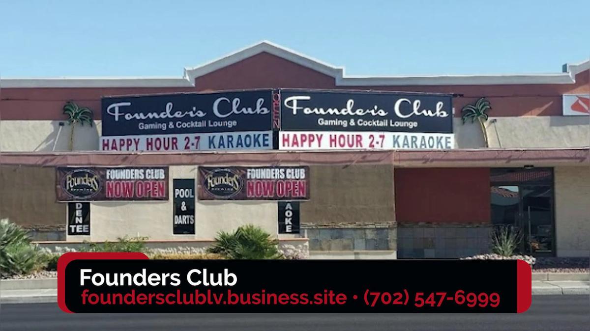 Bar in Las Vegas NV, Founders Club