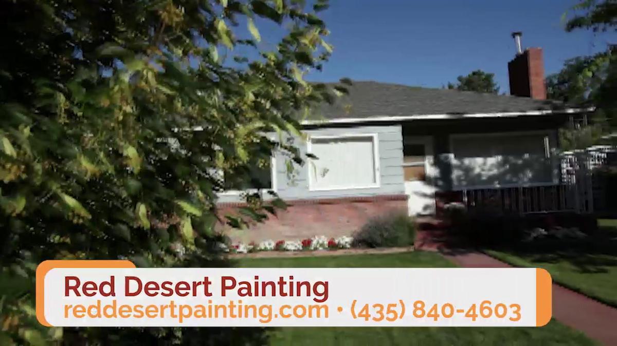 Painter in Tooele UT, Red Desert Painting
