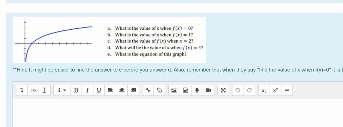Homework Help Graphing Logarithmic Equations 6.mp4