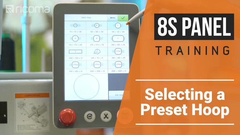 V5 Selecting a Hoop - SWD Panel Training