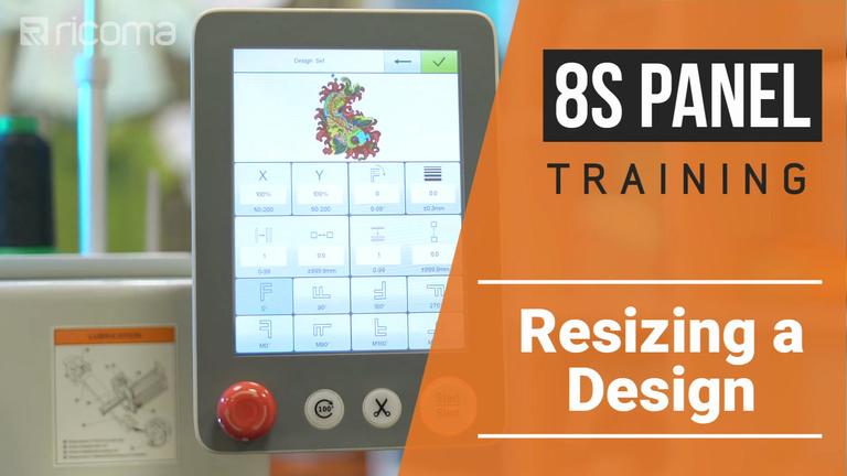 V10 How to Resize a Design - SWD Panel Training