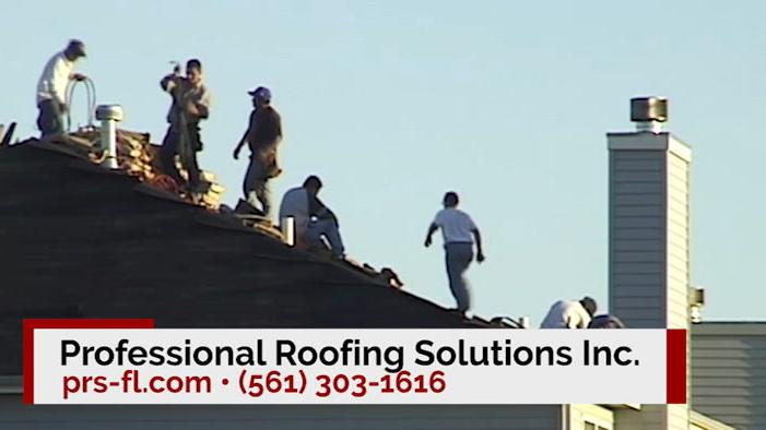 Roofing in Delray Beach FL, Professional Roofing Solutions Inc.