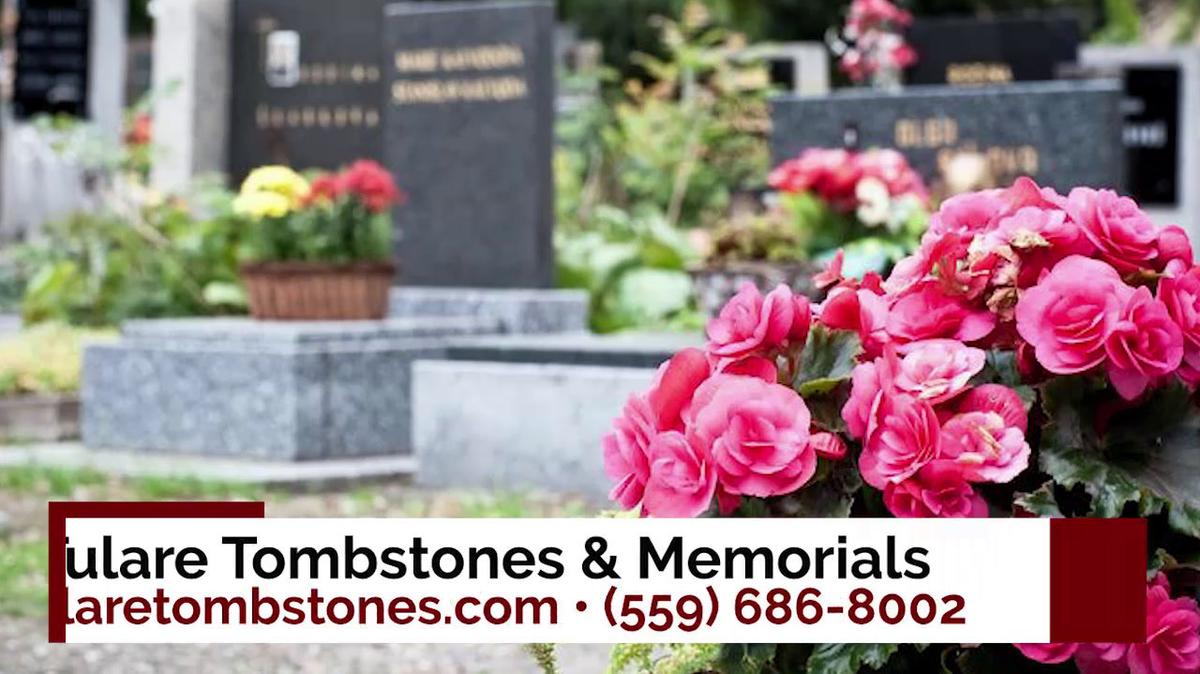 Monuments in Tulare CA, Tulare Tombstones & Memorials