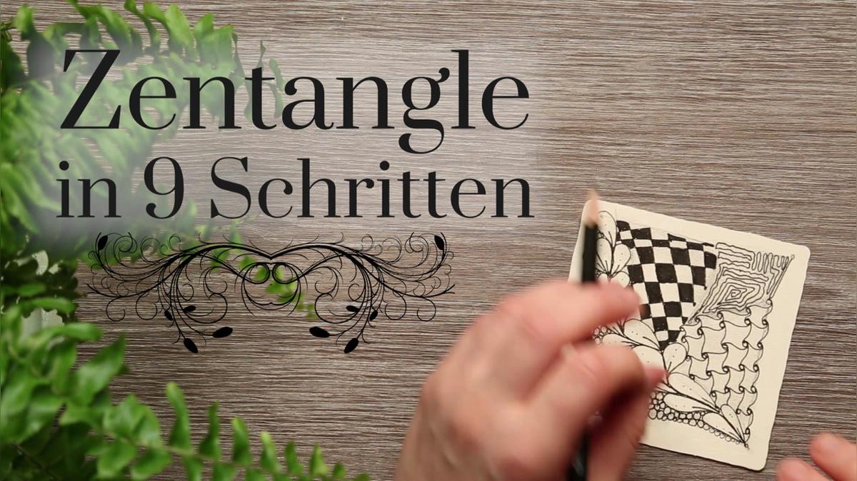 Zentangle in 9 schritten