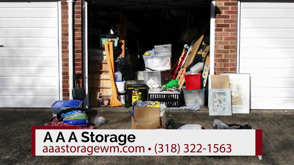 Storage in West Monroe LA, A A A Storage