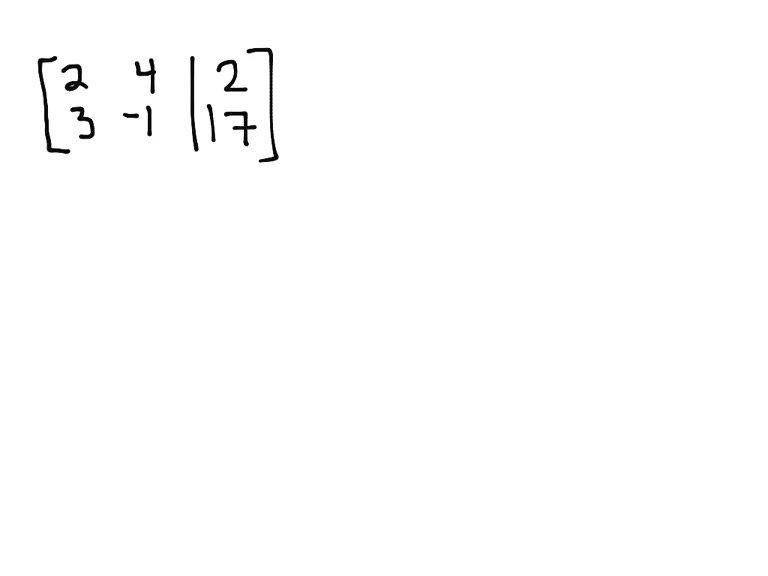Reducing Matrix Rows