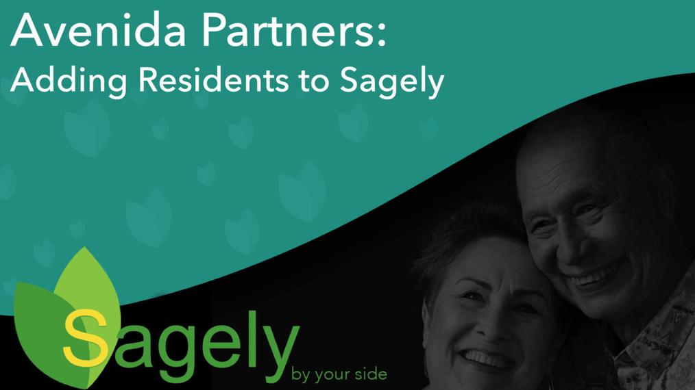 Adding Residents to Sagely