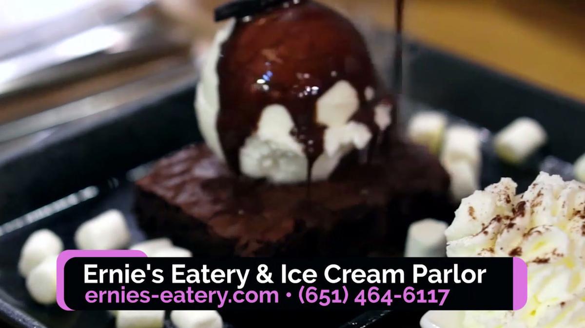 Ice Cream in Forest Lake MN, Ernie's Eatery & Ice Cream Parlor