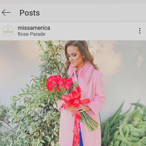 Miss America Instagram Stories 1.1.2020 Rose Parade