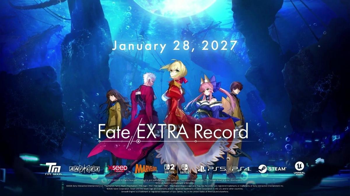 Fate/EXTRA Record - PEGI 12