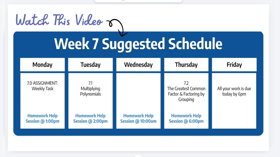 SM2 Q1 W7- Weekly Video