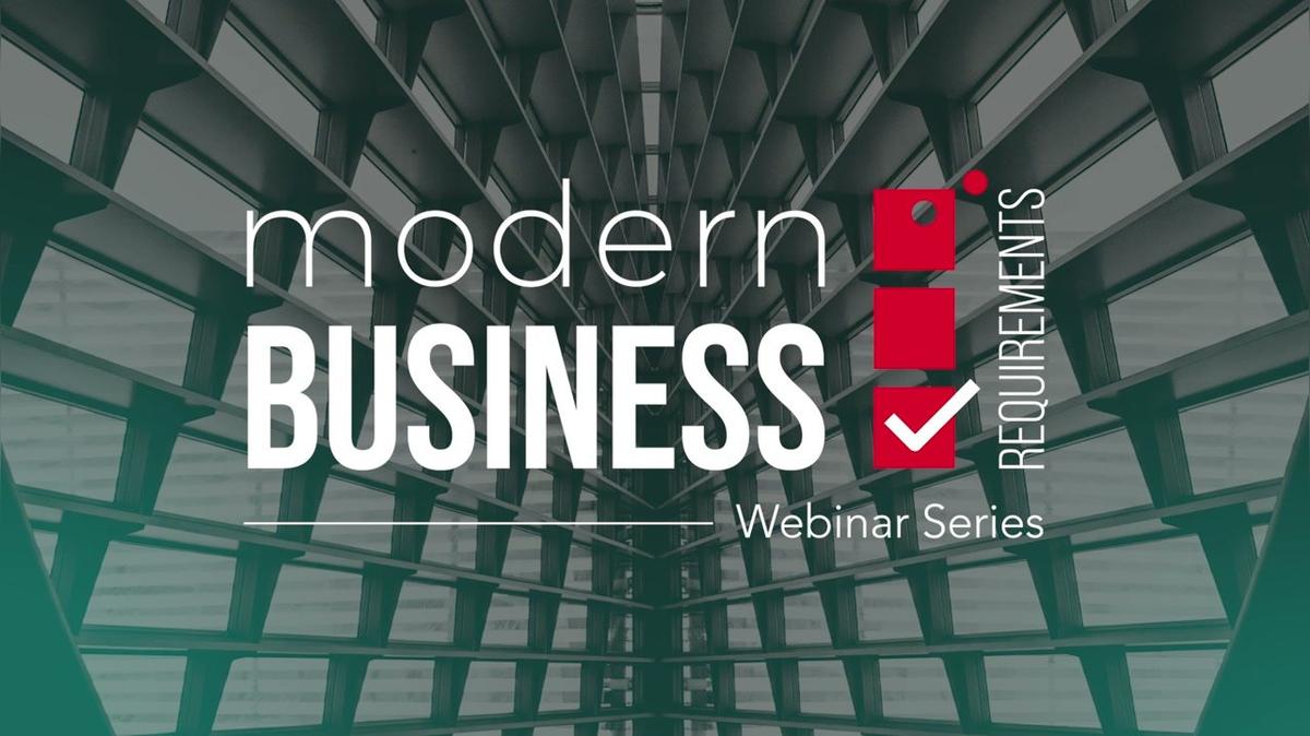 Modern Business Requirements- How to Become a Data Driven Company | Webinar Promo