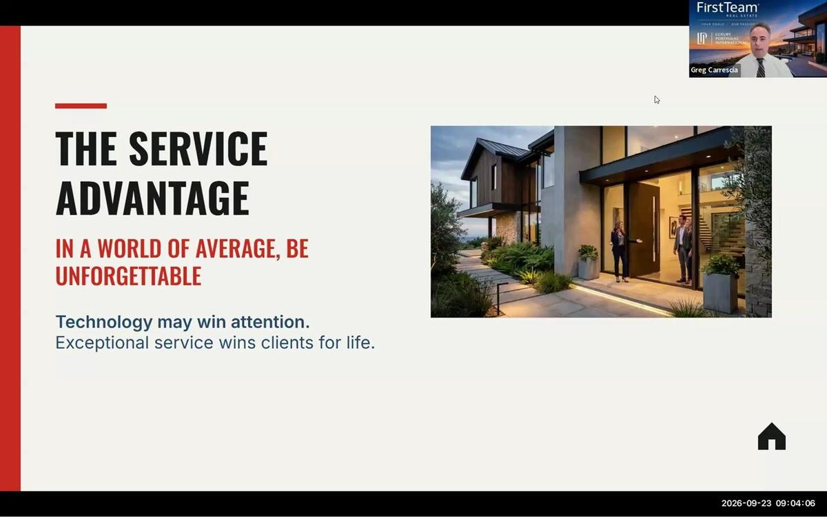 The Service Advantage with Greg Carrescia (9-23-26)