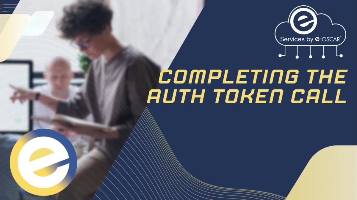 Completing the Auth Token Call