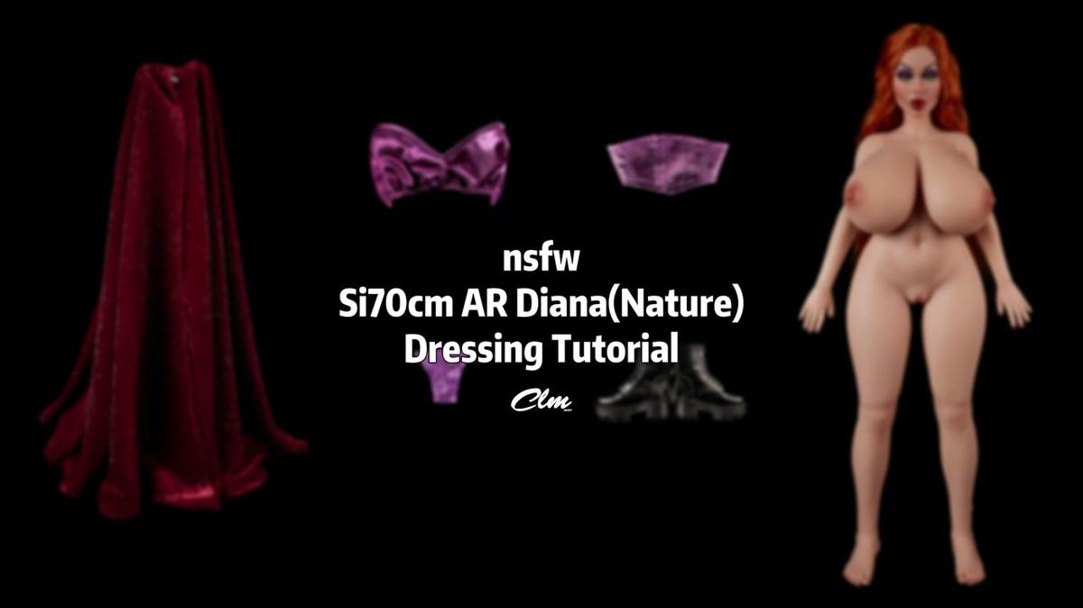 BBW Mini Silicone Sex Doll Vampire Queen Diana CLM Poseable