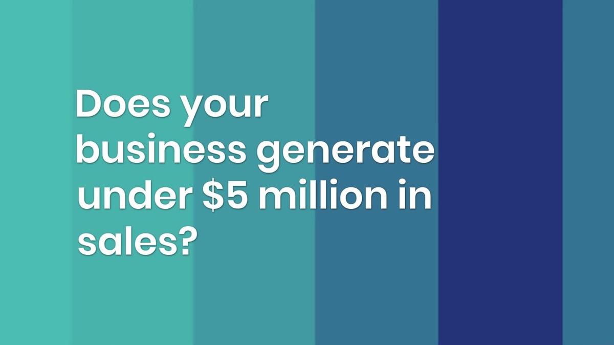 What is the Biggest Tax Opportunity for Businesses Under $5M?