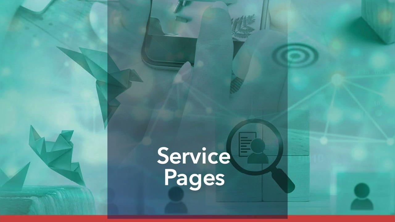 Service pages
