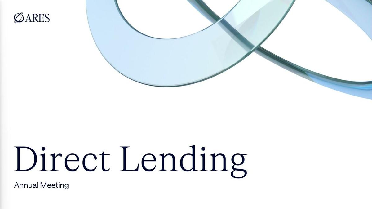 Ares Direct Lending Annual Meeting 2026