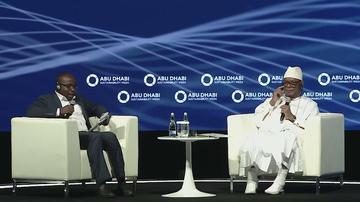 2020 - ADSW - Future Sustainability Summit - 32 - Evans Wandongo &amp; HE Ibrahim Boubacar Keïta