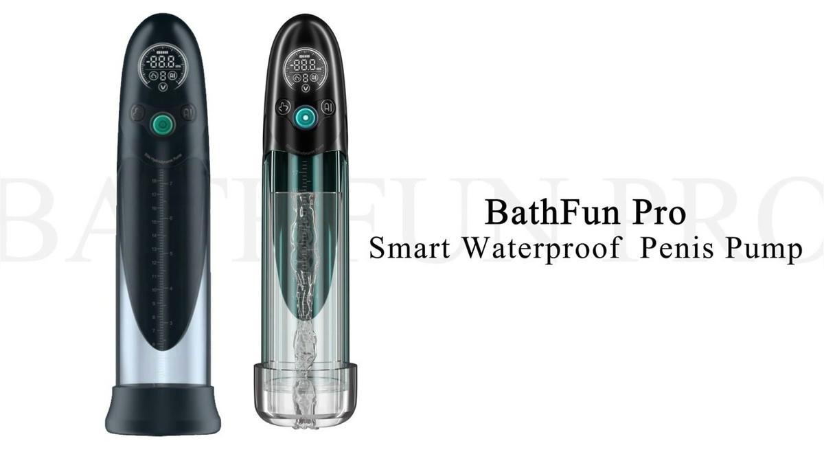 LuvPump Bathfun Pro Waterproof Smart Automatic Penis Pump