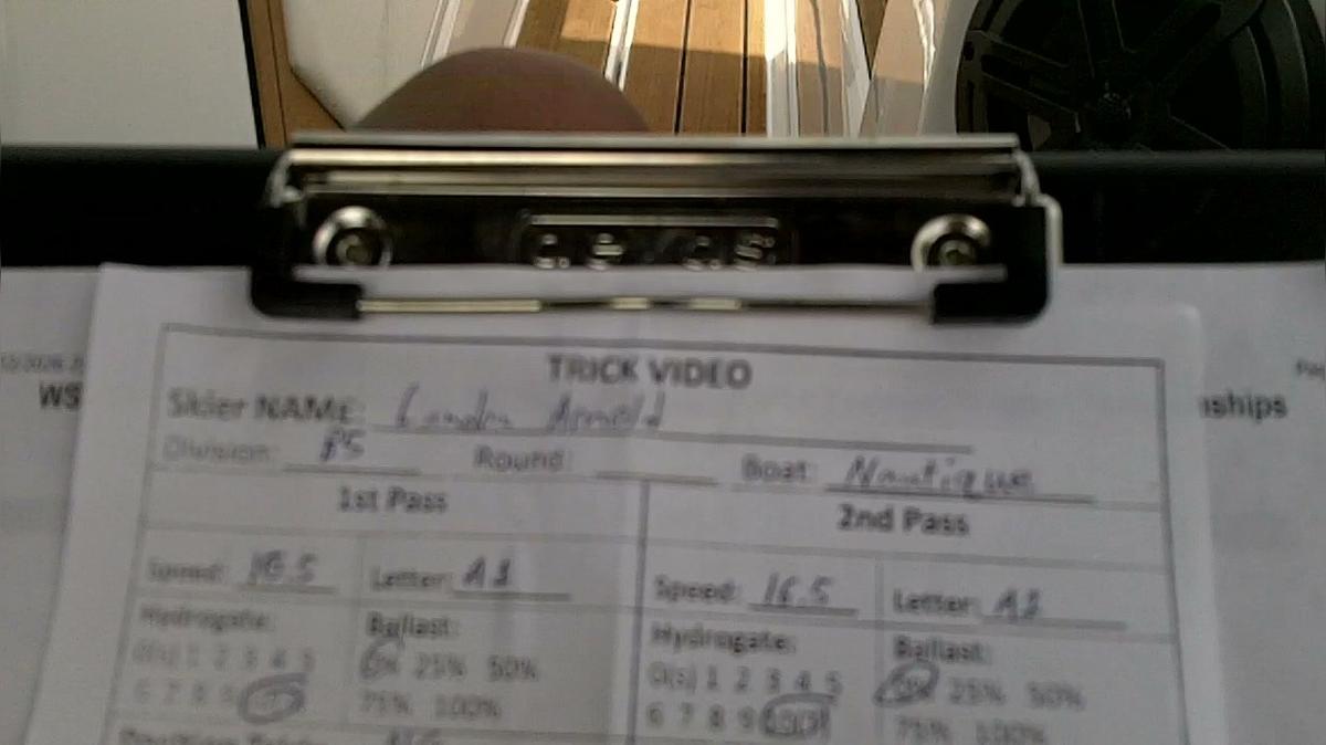 Landon Arnold B5 Round 1 Pass 2