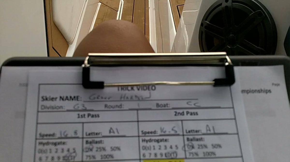Grace Hardin G3 Round 1 Pass 1