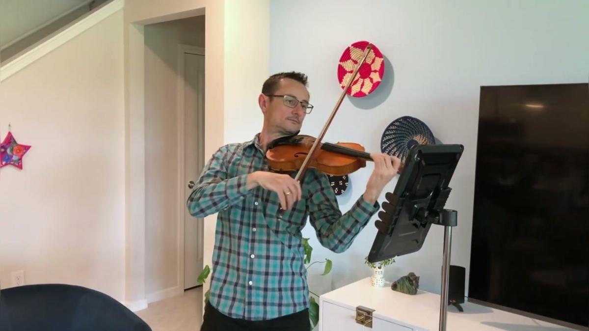 Violinist D.M