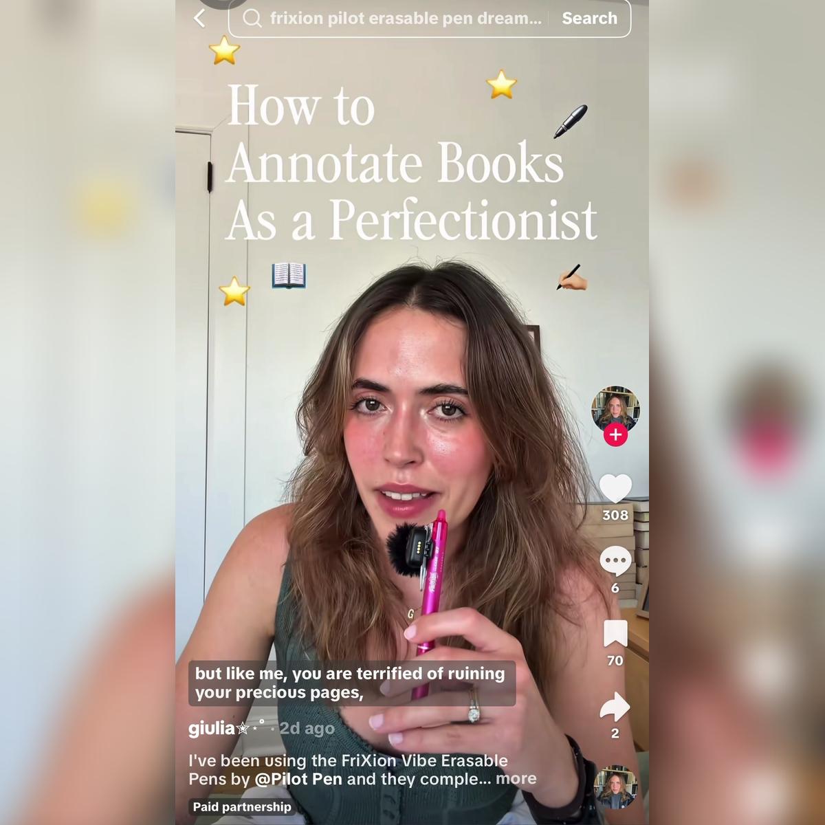 Giulia FriXion Vibe TikTok #1