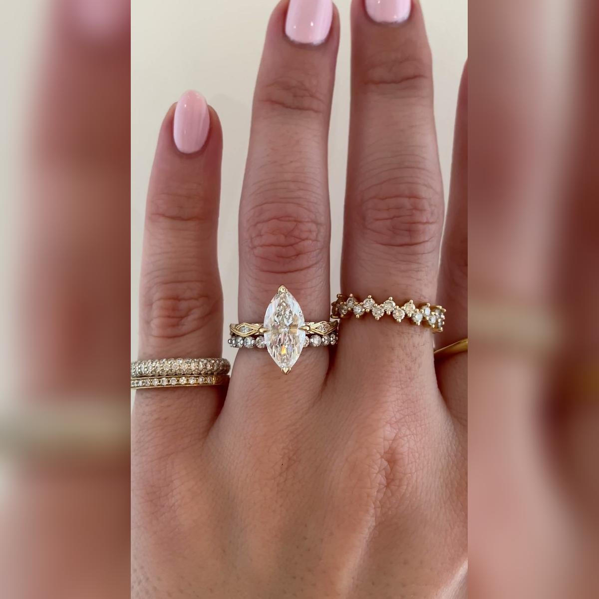 Odira Marquise Wedding Band Pairings