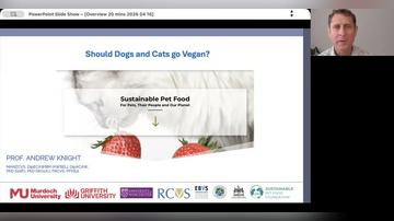 Presentation on Vegan Pet Food for Heartstone Veganic Sanctuary