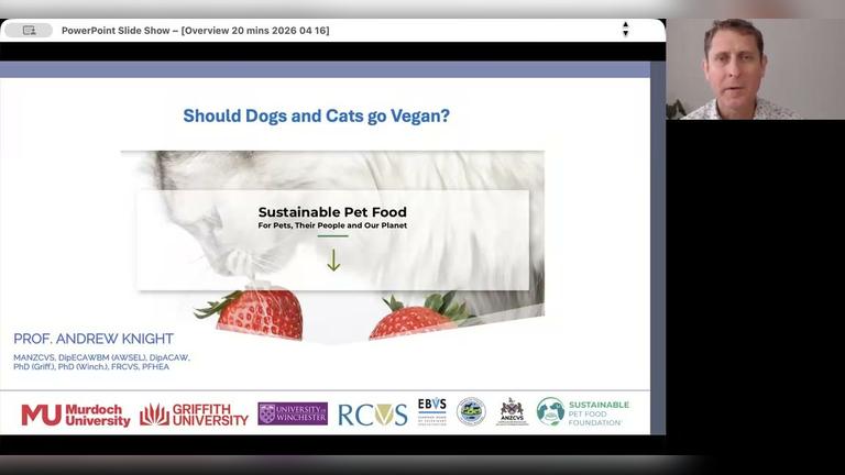 Presentation on Vegan Pet Food for Heartstone Veganic Sanctuary