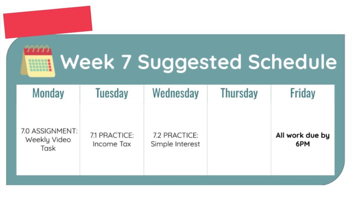2526 Modern Math - WV - Q3W7