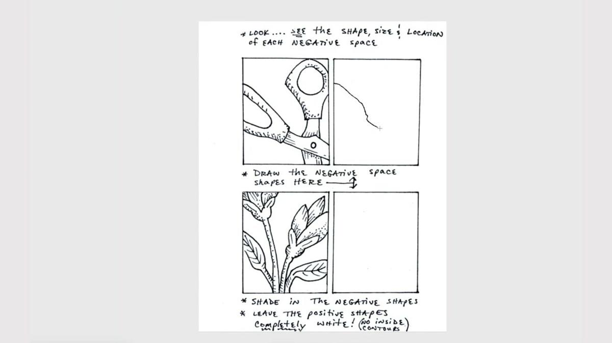Negative Space Worksheet Demo