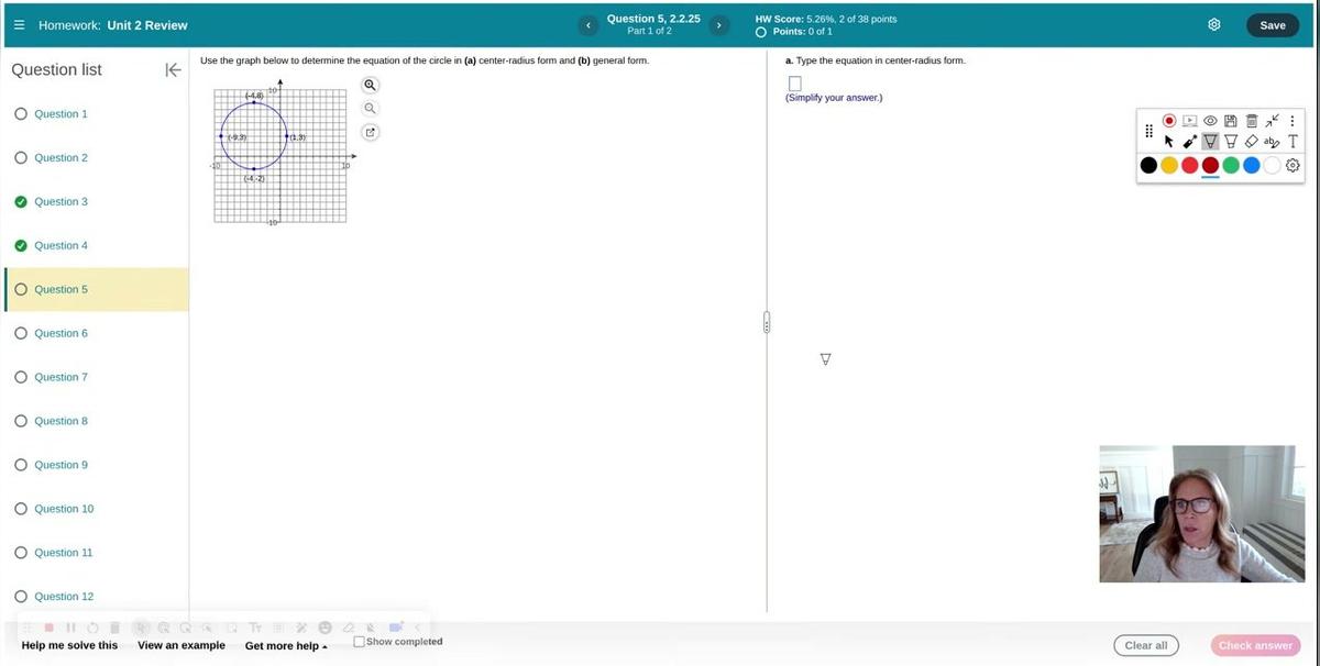 Unit 2 Test Review #5