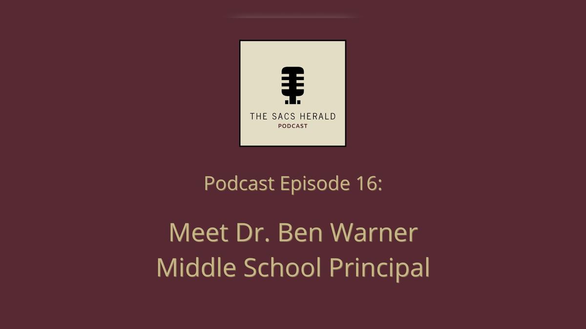 Meet Dr. Ben Warner, Middle School Principal
