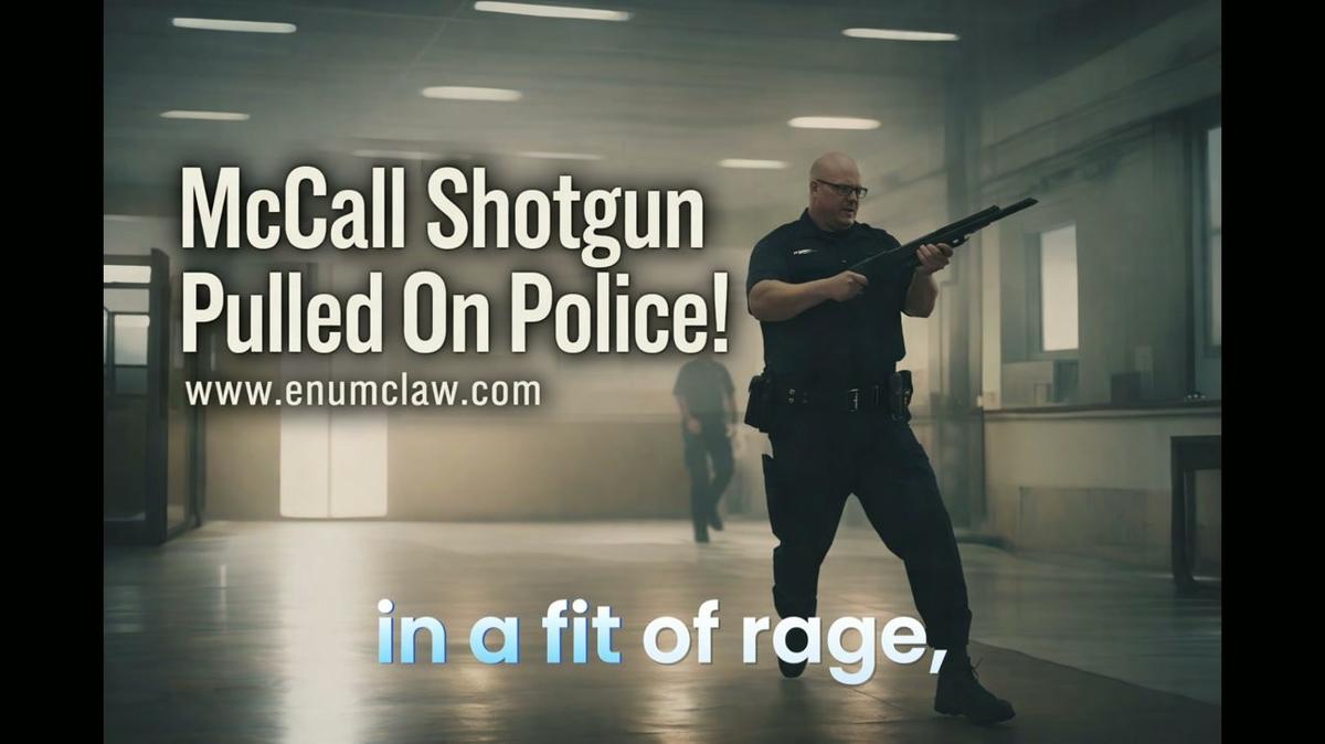 McCall Shotgun Pulled On Police