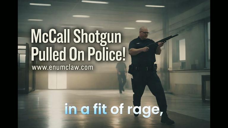 McCall Shotgun Pulled On Police