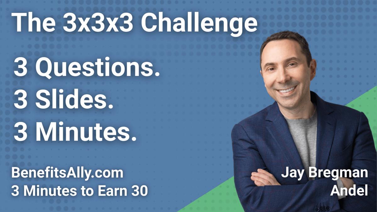 Andel - 3x3x3 Challenge with Jay Bregman
