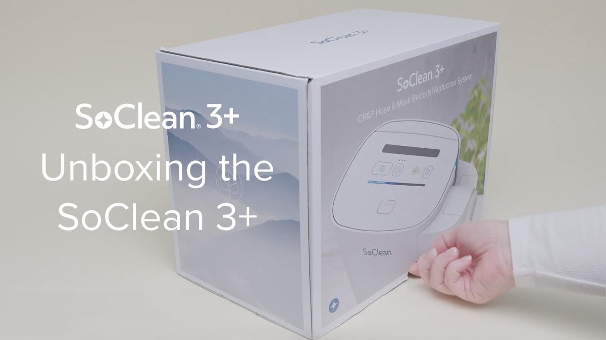 Unboxing the SoClean 3+