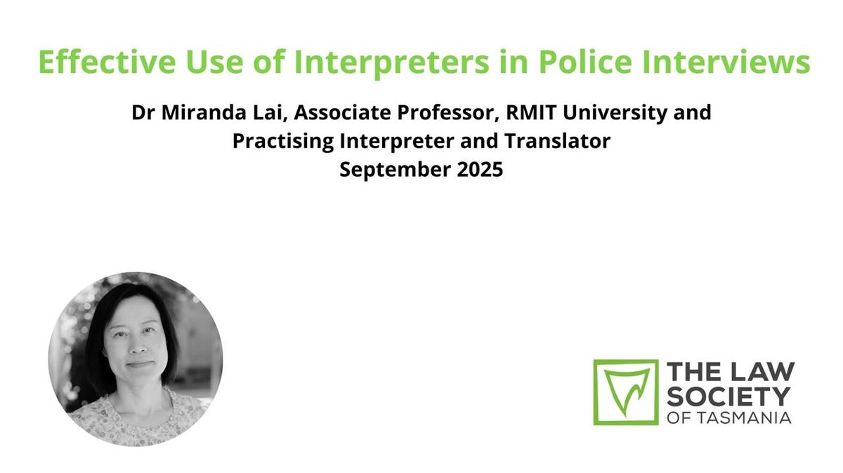 AUSIT: Effective Use of Interpreters in Police Interviews