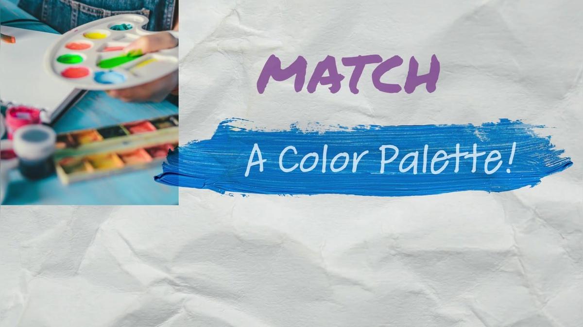 Match a Palette